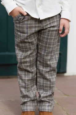 Pantalon Ecorce à carreaux