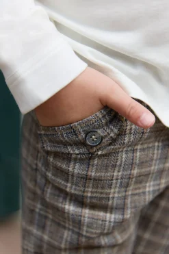 Pantalon Ecorce à carreaux