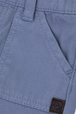 Pantalon Bleu grisé poches