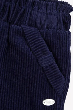 Pantalon Eglantine velours nœud