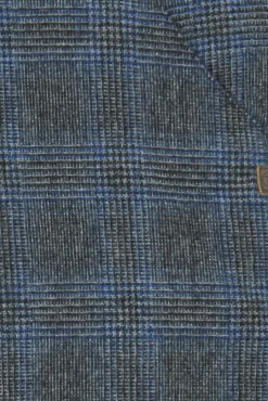 Pantalon Gris chiné à carreaux