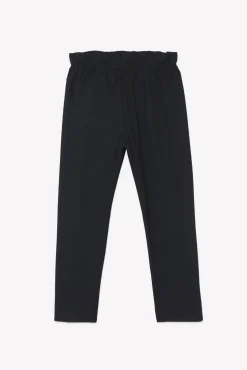 Pantalon Noir en flanelle