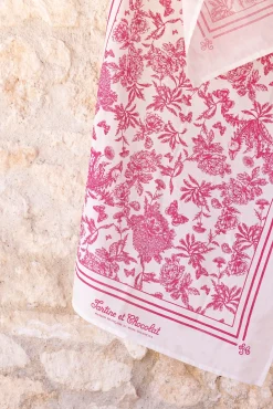 Paréo Rose en coton