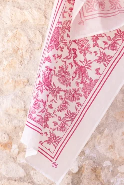 Paréo Rose en coton