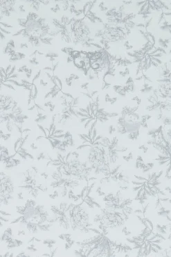 Parure de lit Imprimé inspiration toile de jouy gris