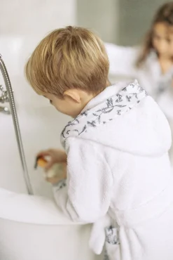 Peignoir Toile de Jouy Tartine et Chocolat x Abbaye des Vaux de Cernay