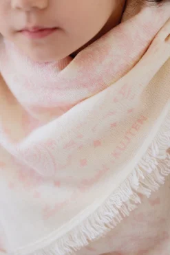 Petit Foulard Rose pâle Kujten x Tartine et Chocolat