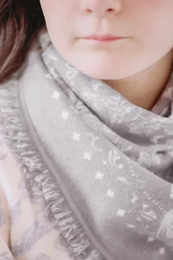 Petit Foulard Taupe Kujten x Tartine et Chocolat