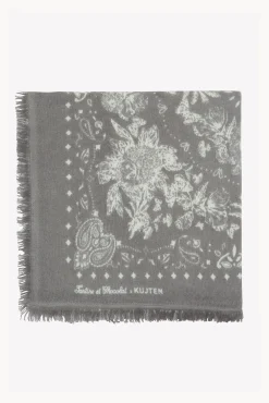 Petit Foulard Taupe Kujten x Tartine et Chocolat