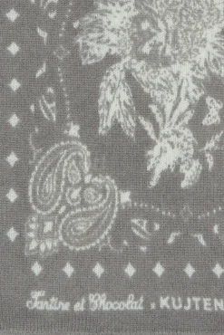 Petit Foulard Taupe Kujten x Tartine et Chocolat