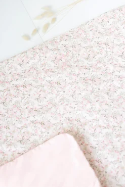 Plaid Imprimé fleuri jardin hivernal