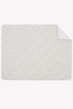 Plaid Imprimé fleuri jardin hivernal