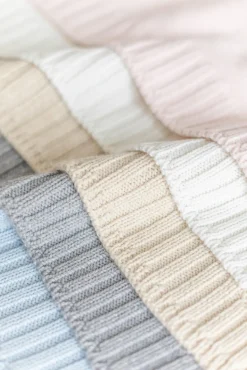 Plaid personnalisé Laine bleu ciel