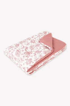 Plaid réversible Imprimé inspiration Toile de Jouy