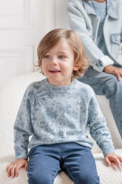 Pull Bleu Kujten x Tartine et Chocolat