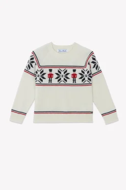 Pull Ecru casse-noisettes