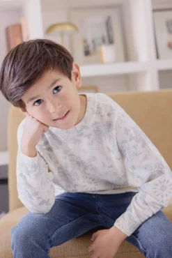 Pull Gris clair Kujten x Tartine et Chocolat