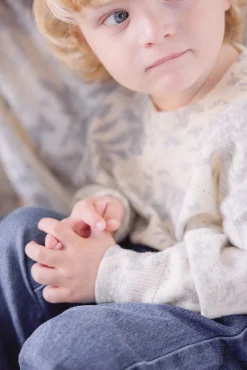 Pull Gris clair Kujten x Tartine et Chocolat