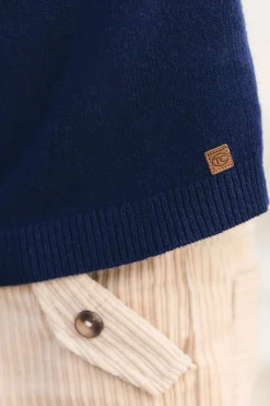 Pull Marine motif jacquard