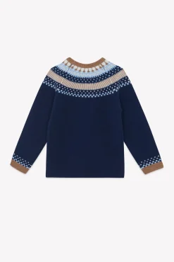 Pull Marine motif jacquard
