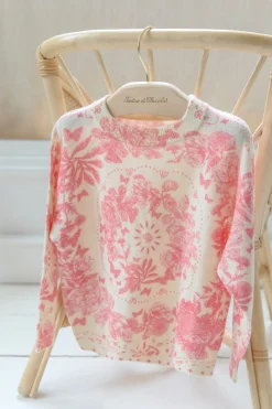 Pull Rose Kujten x Tartine et Chocolat