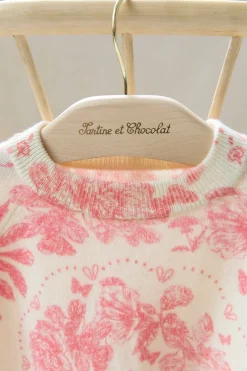 Pull Rose Kujten x Tartine et Chocolat