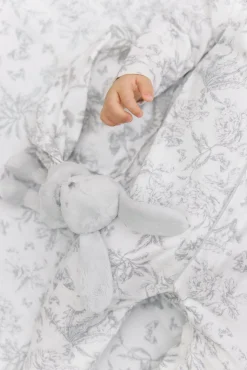 Pyjama Imprimé inspiration toile de jouy gris