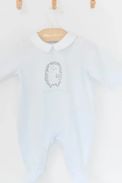 Pyjama Bleu ciel hérisson