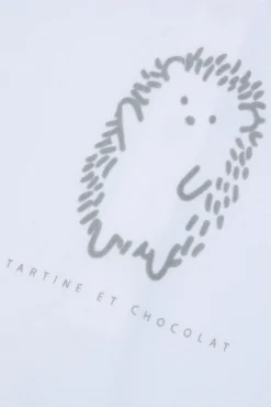 Pyjama Bleu ciel hérisson