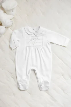 Pyjama Monogramme blanc