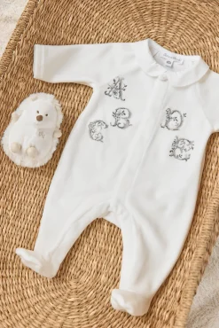 Pyjama Ecru abécédaire