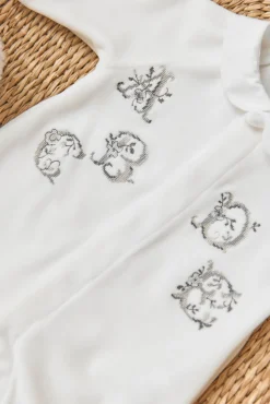 Pyjama Ecru abécédaire