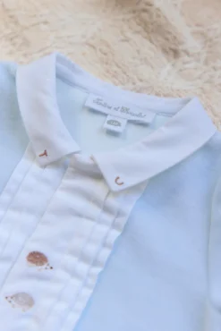 Pyjama Bleu ciel hérisson