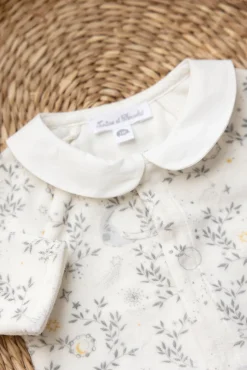 Pyjama Imprimé rêve étoilé col claudine