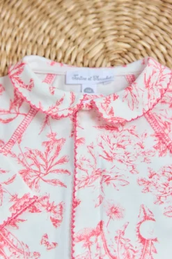 Pyjama Praline inspiration Toile de Jouy