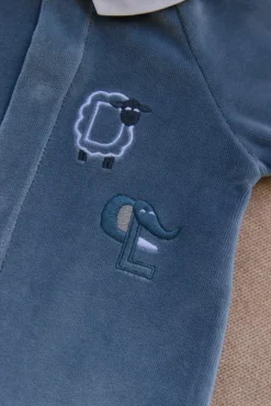 Pyjama Bleu orage abécédaire