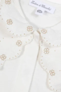 Pyjama Ecru volanté