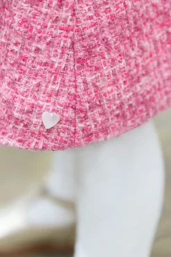 Robe Bubble en tweed