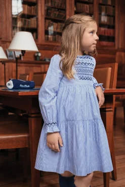 Robe Chambray rayures