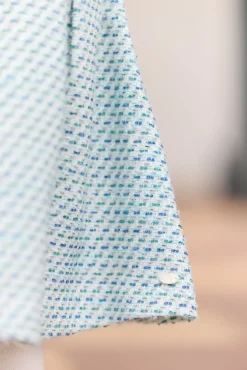 Robe Emeraude en tweed