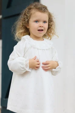 Robe Ecru en velours