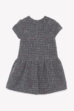 Robe Gris foncé en tweed