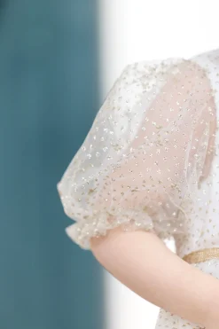 Robe Or à paillettes