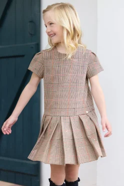 Robe Sable à carreaux