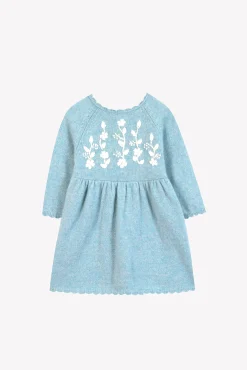 Robe Vert d'eau en maille