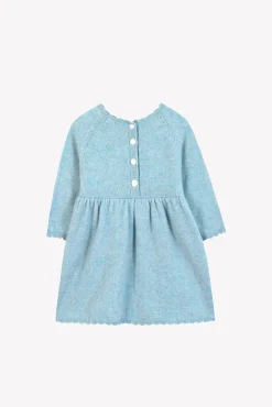 Robe Vert d'eau en maille