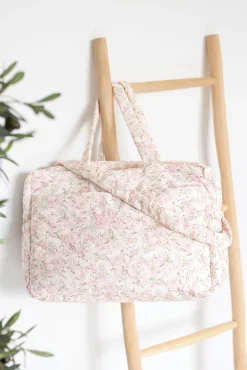 Sac à langer Imprimé fleuri jardin hivernal