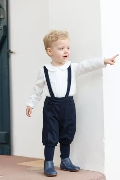 Salopette Marine à boutons