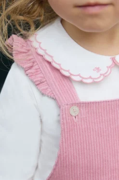 Salopette longue Eglantine en velours