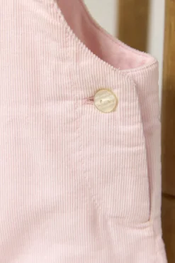 Salopette longue Rose pâle